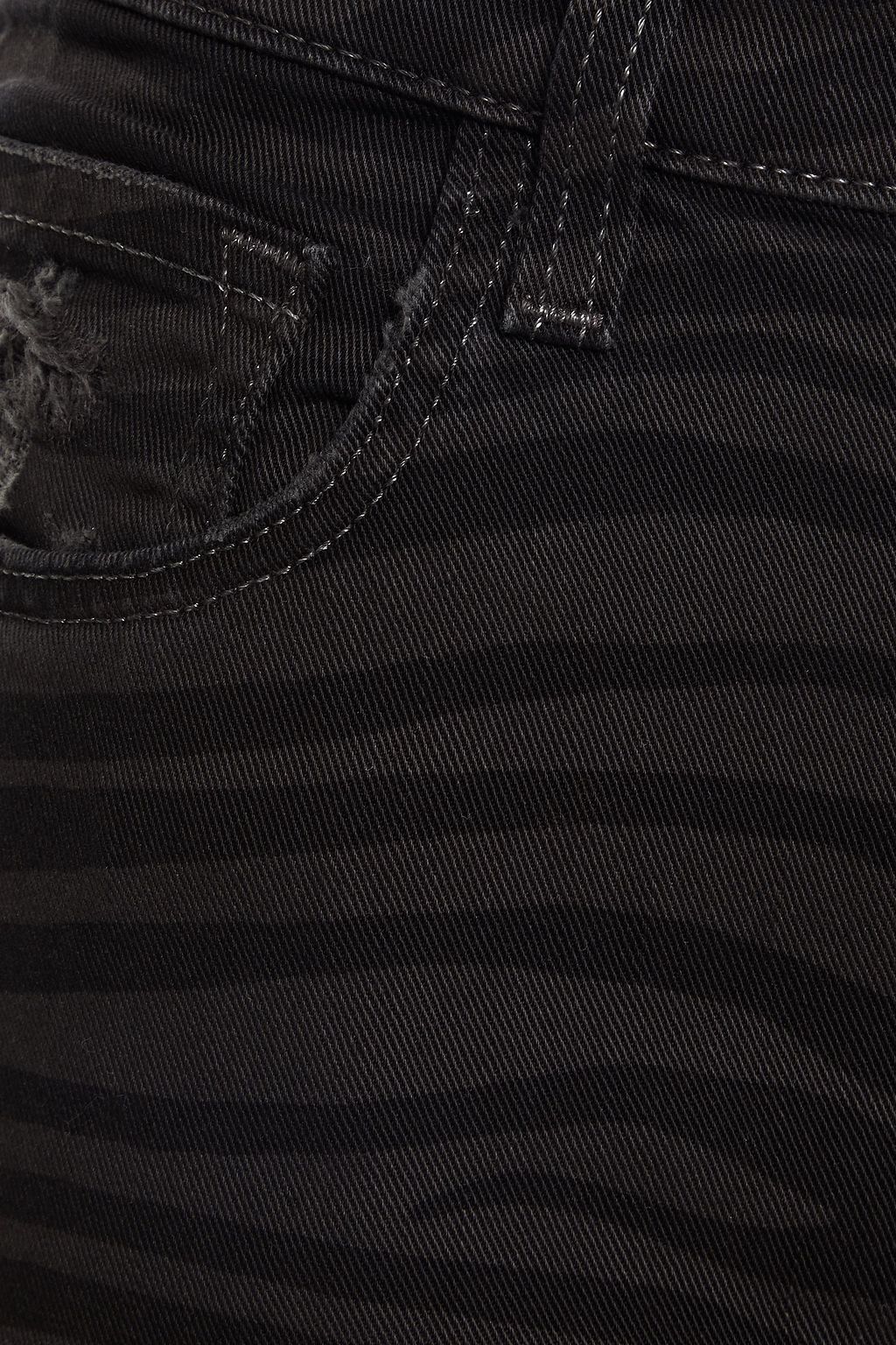 J BRAND Ruby cropped zebra-print high-rise slim-leg jeans