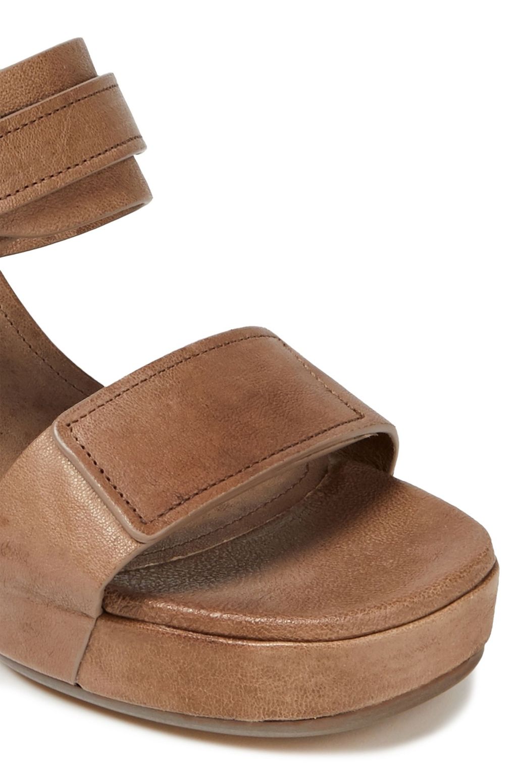 RICK OWENS Knotted leather platform sandals