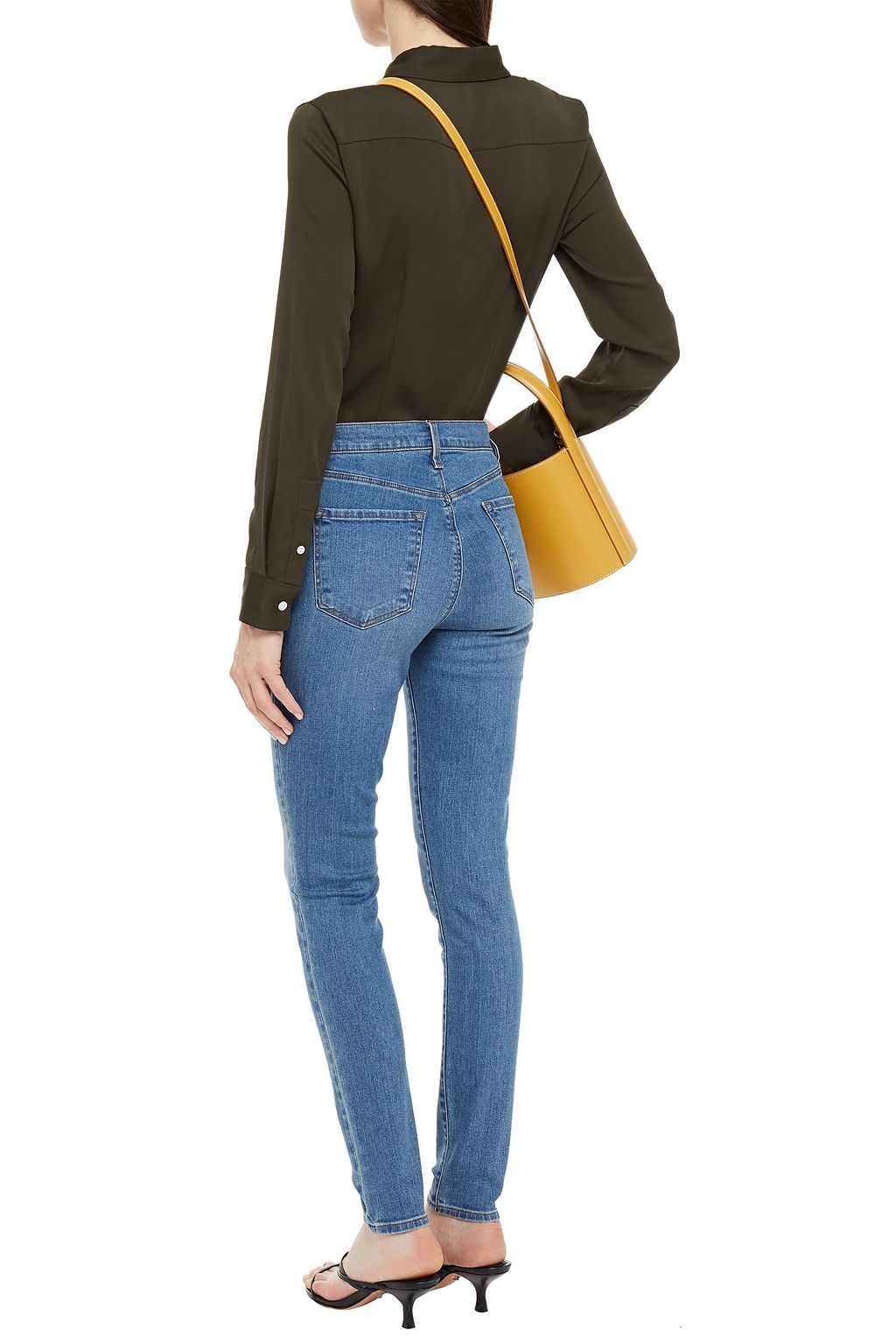 J BRAND Maria hoch sitzende Skinny Jeans
