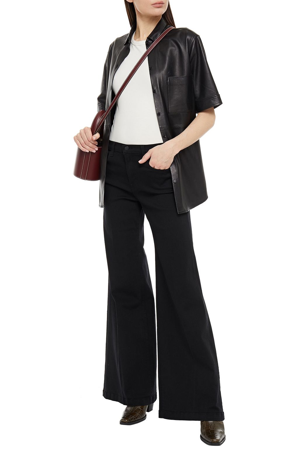 J BRAND Evytte high-rise wide-leg jeans