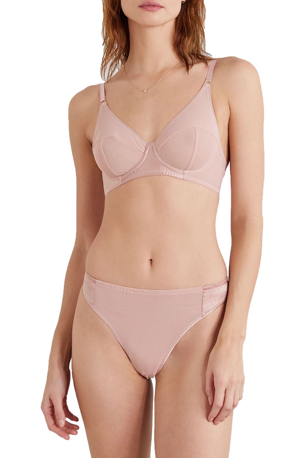 ARAKS Winona stretch-mesh underwired soft-cup bra