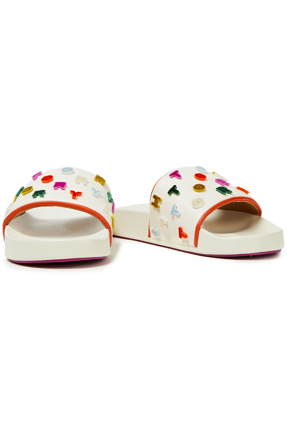 tory burch rubber slides