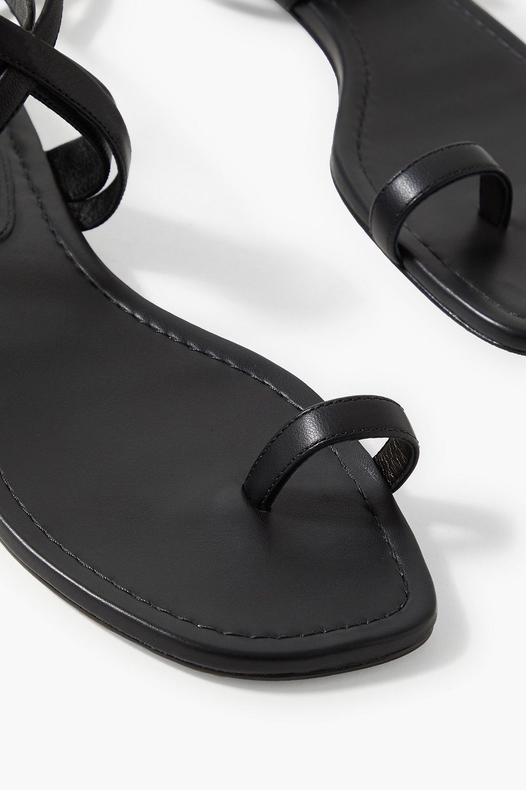 PORTE & PAIRE 가죽 컴뱃 부츠