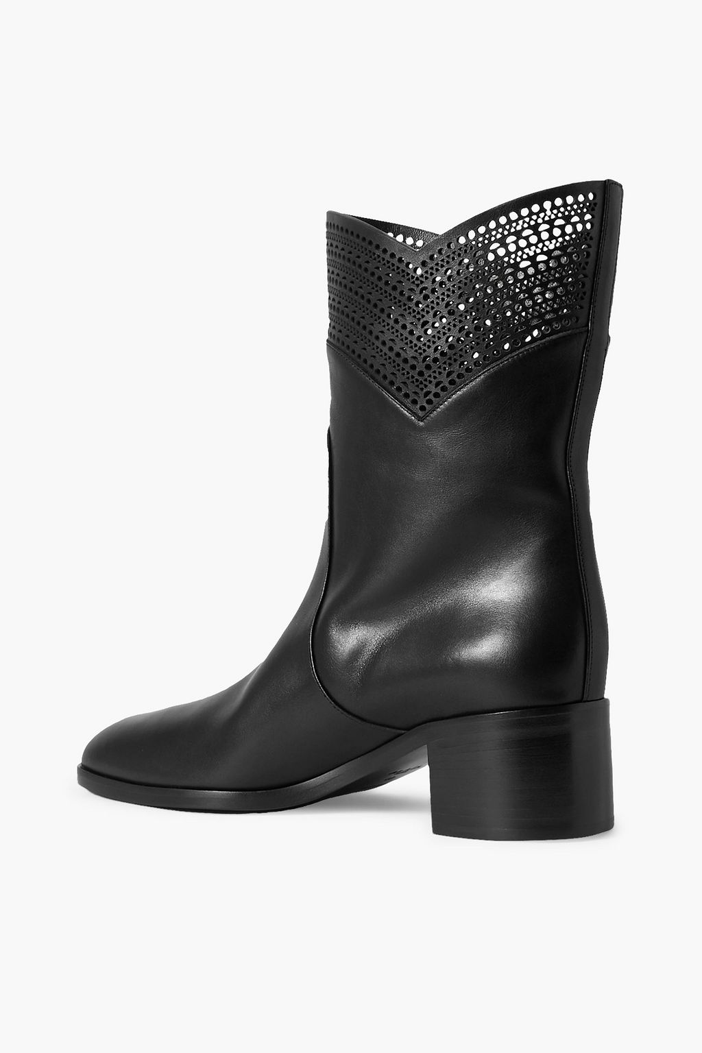 ALAÏA 45 lasercut leather ankle boots THE