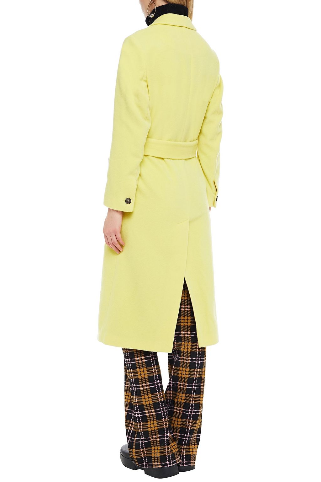 AMERICAN VINTAGE Brushed wool-blend felt coat