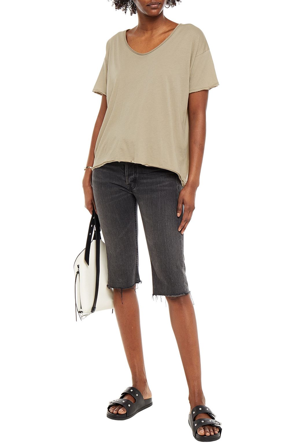 RAG & BONE The Gaia organic Pima cotton-jersey T-shirt