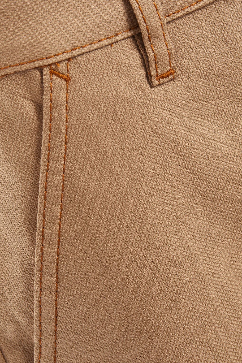 LOVE MOSCHINO Embroidered cotton-blend shorts