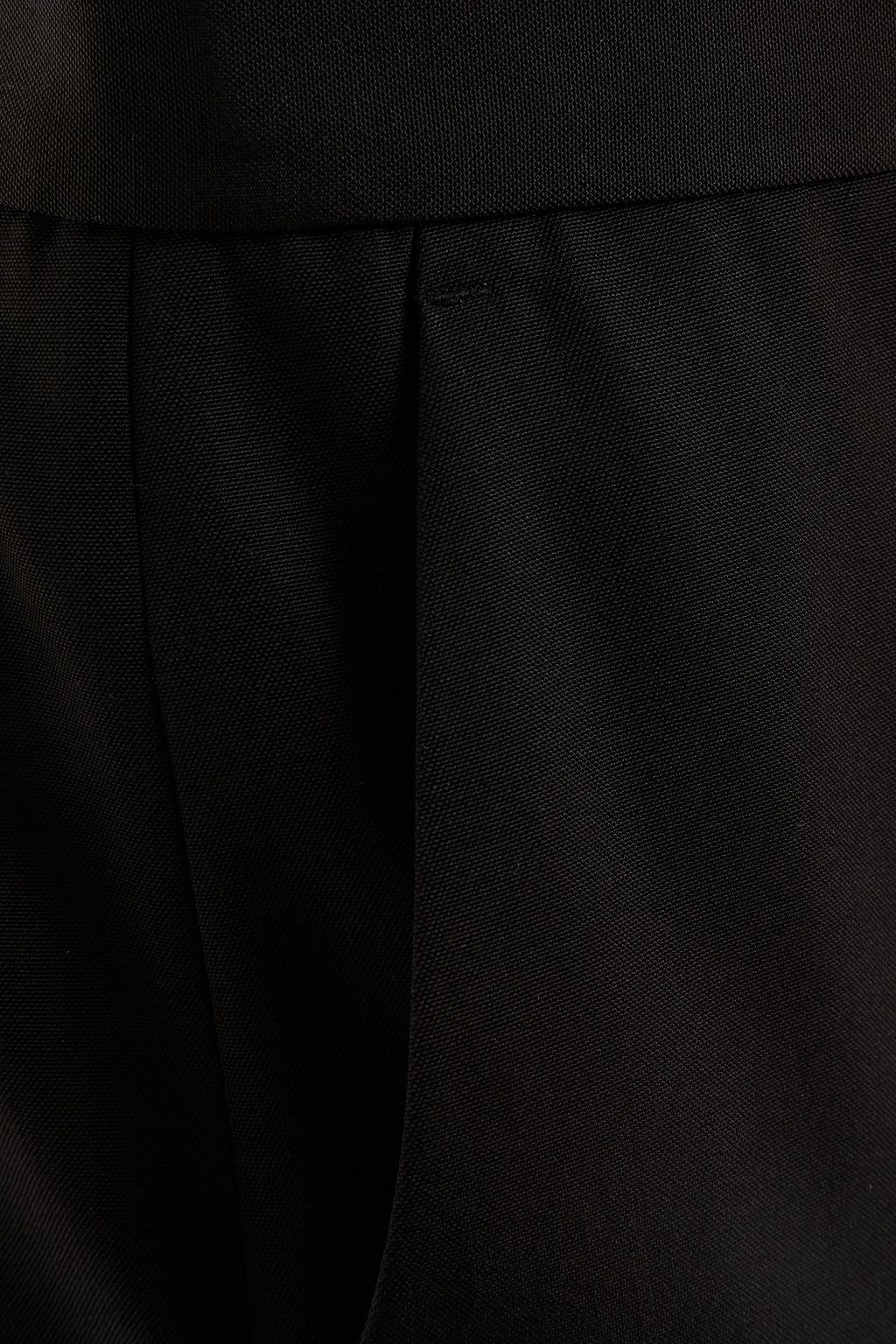 MSGM Wool-blend crepe straight-leg pants
