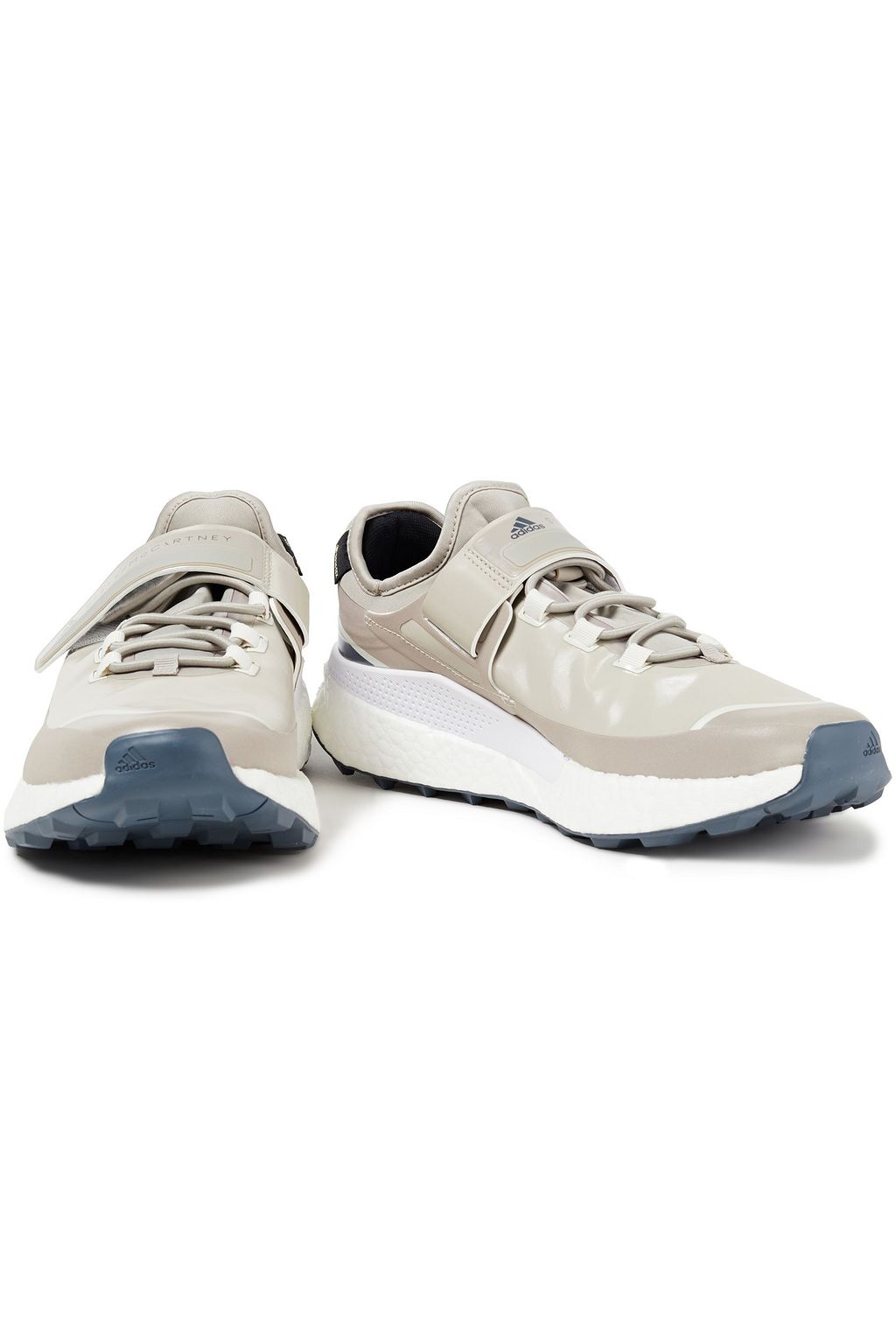 ADIDAS BY STELLA MCCARTNEY Printed coated-neoprene exaggerated-sole sneakers