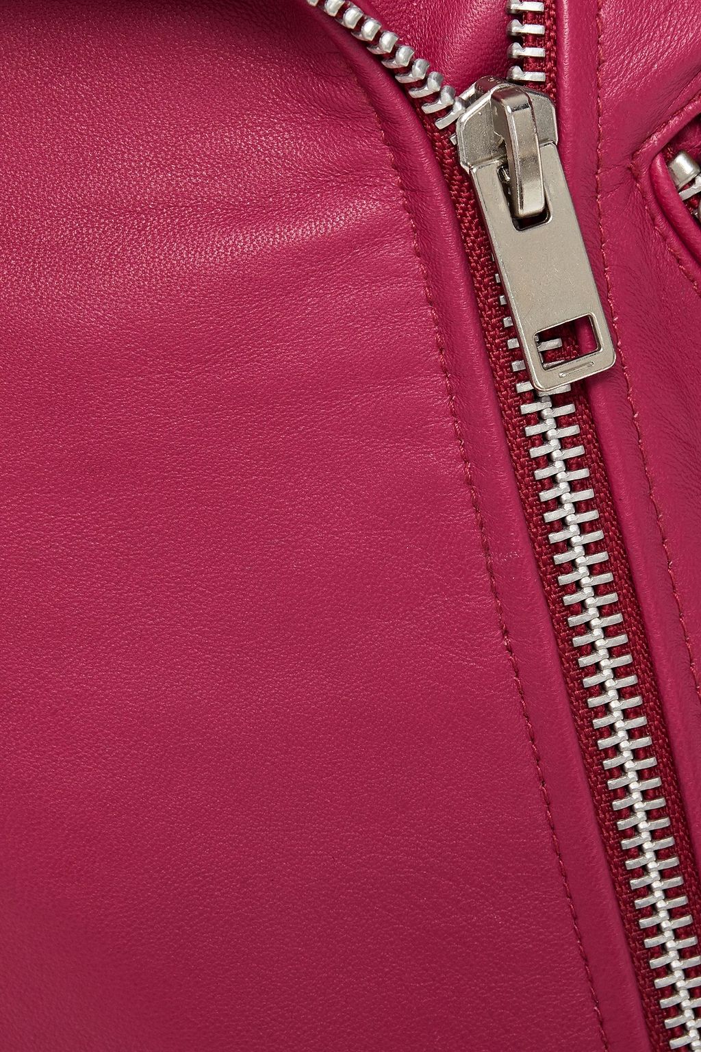 WALTER BAKER Leather biker jacket