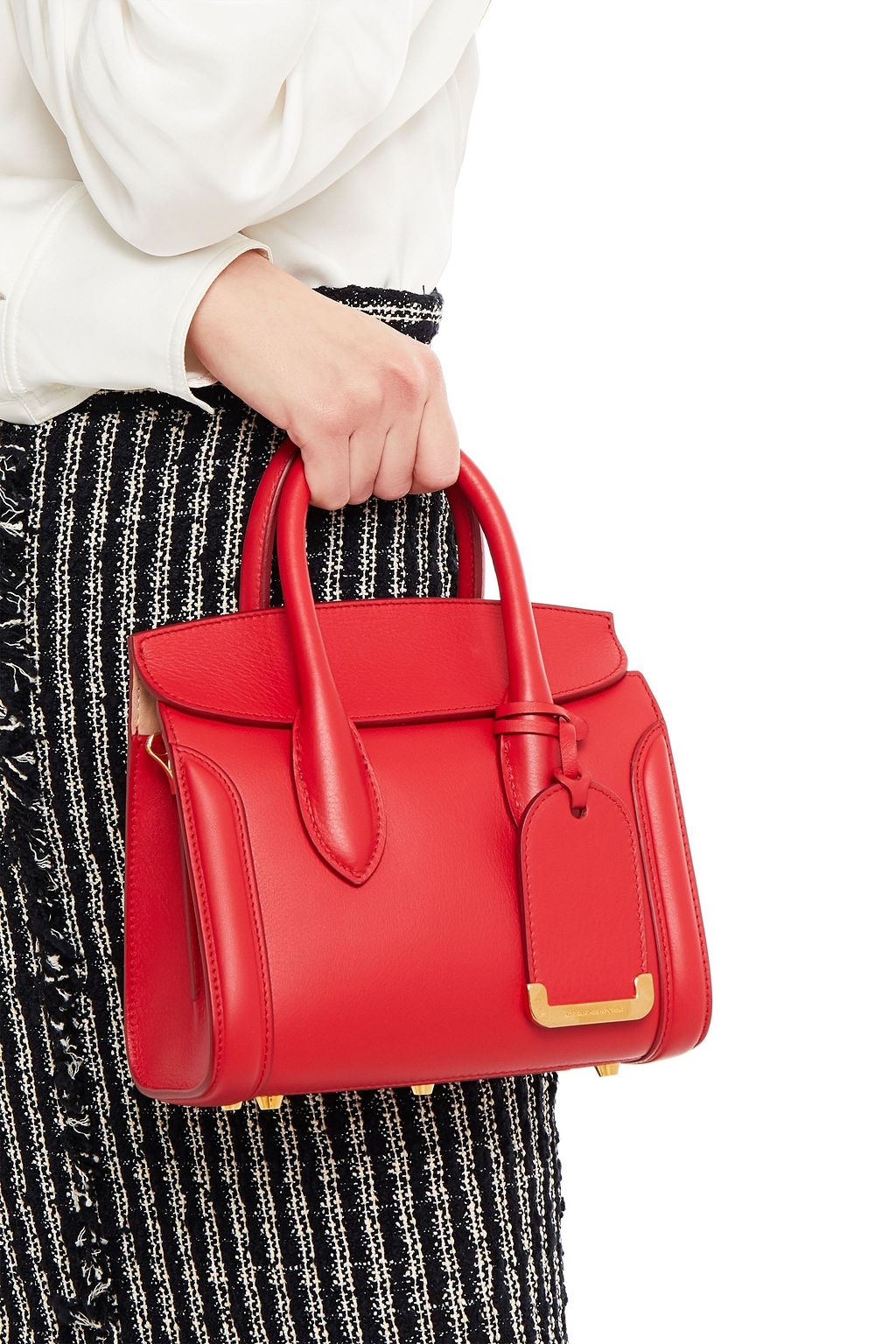 ALEXANDER MCQUEEN Heroine leather tote