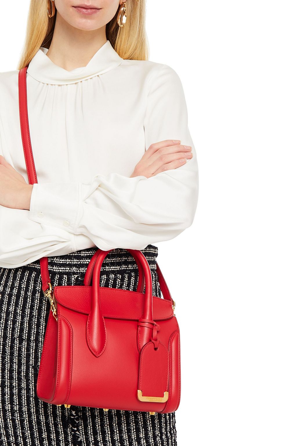 ALEXANDER MCQUEEN Heroine leather tote