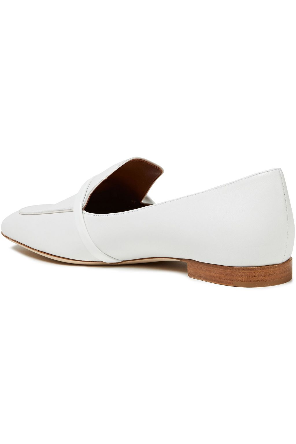 MALONE SOULIERS Jane smooth and patent-leather loafers