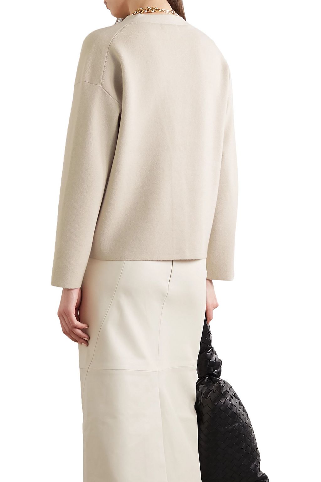 CO Wool and cashmere-blend cardigan