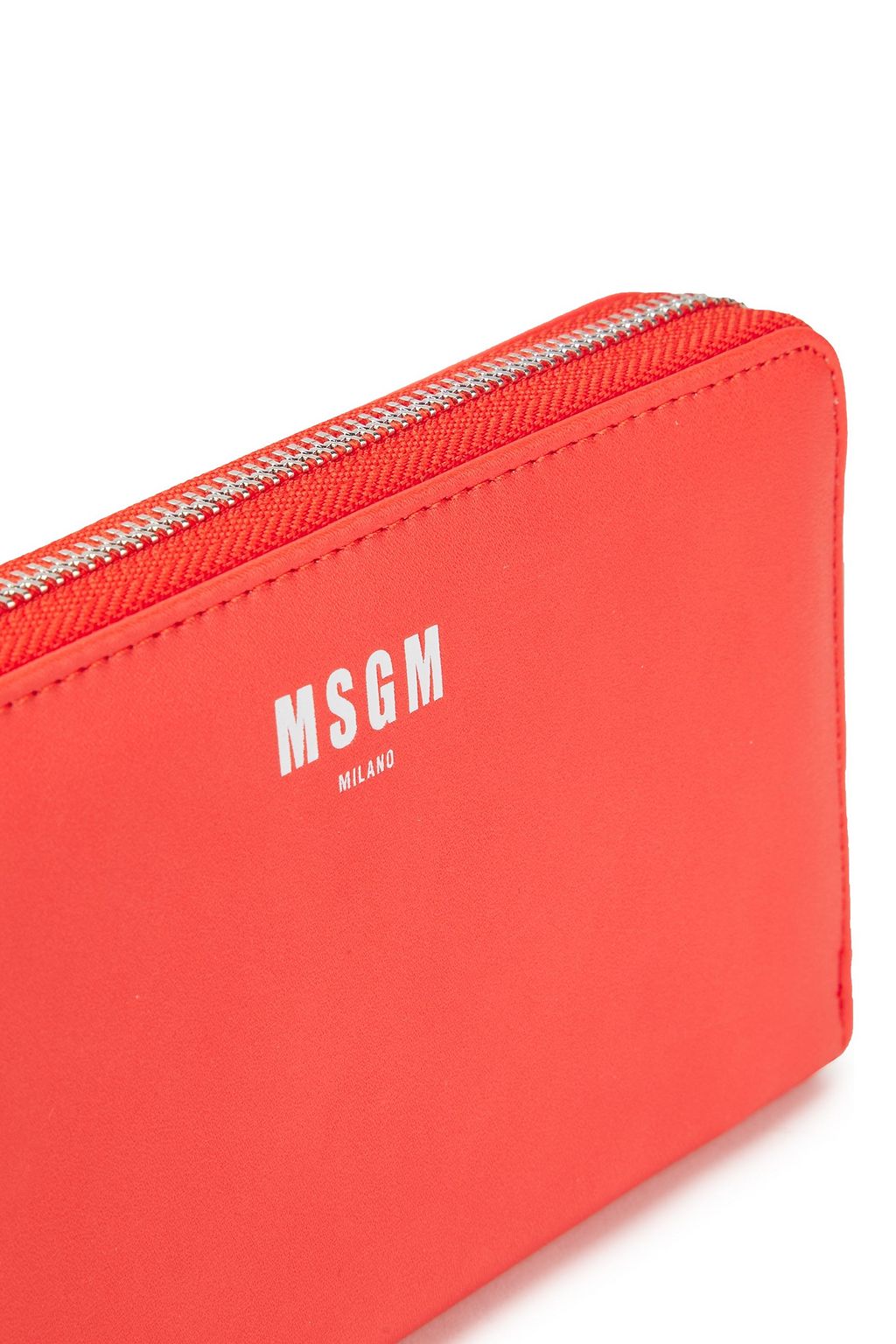 MSGM Printed faux leather wallet