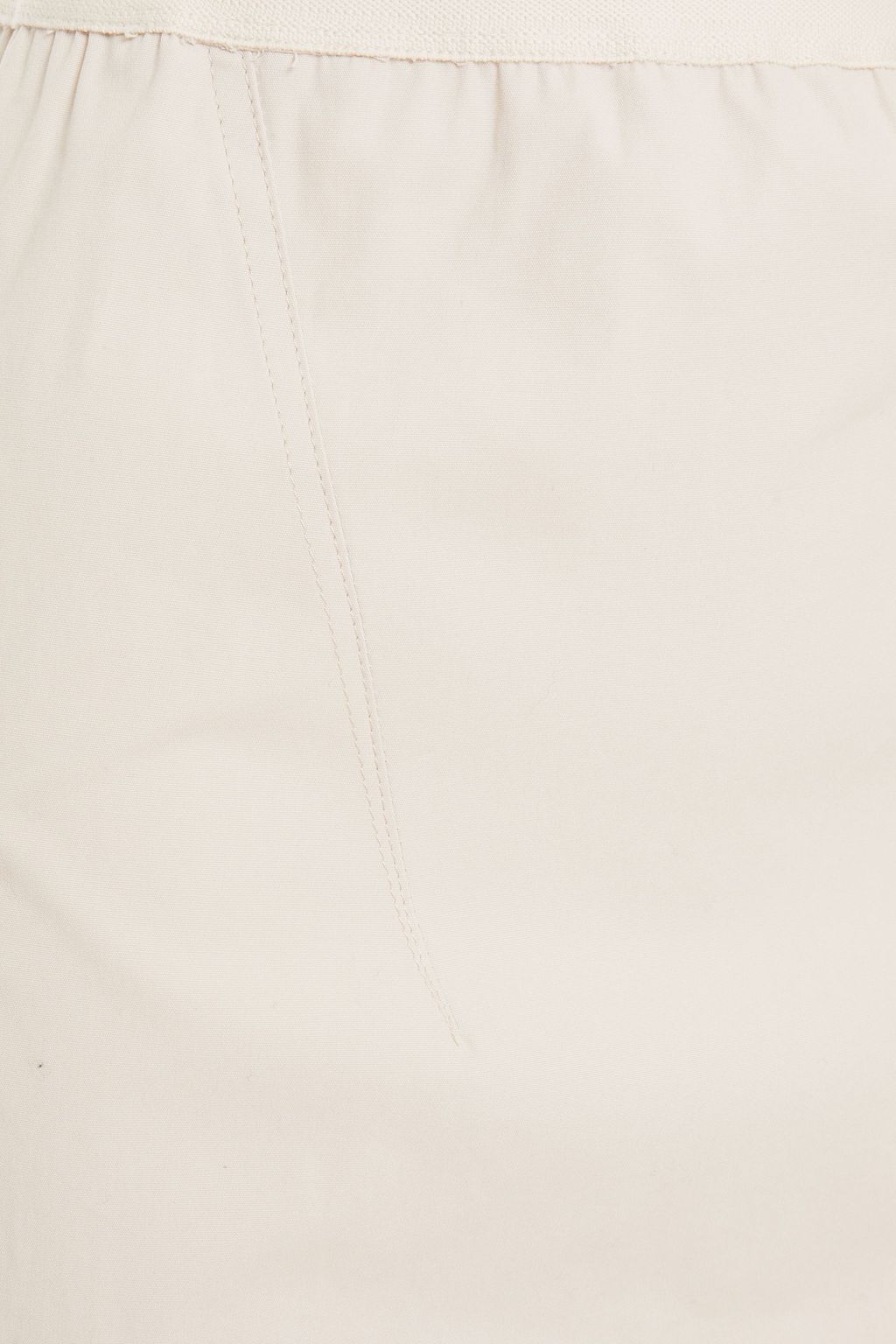 RICK OWENS Split-side cotton-blend maxi skirt