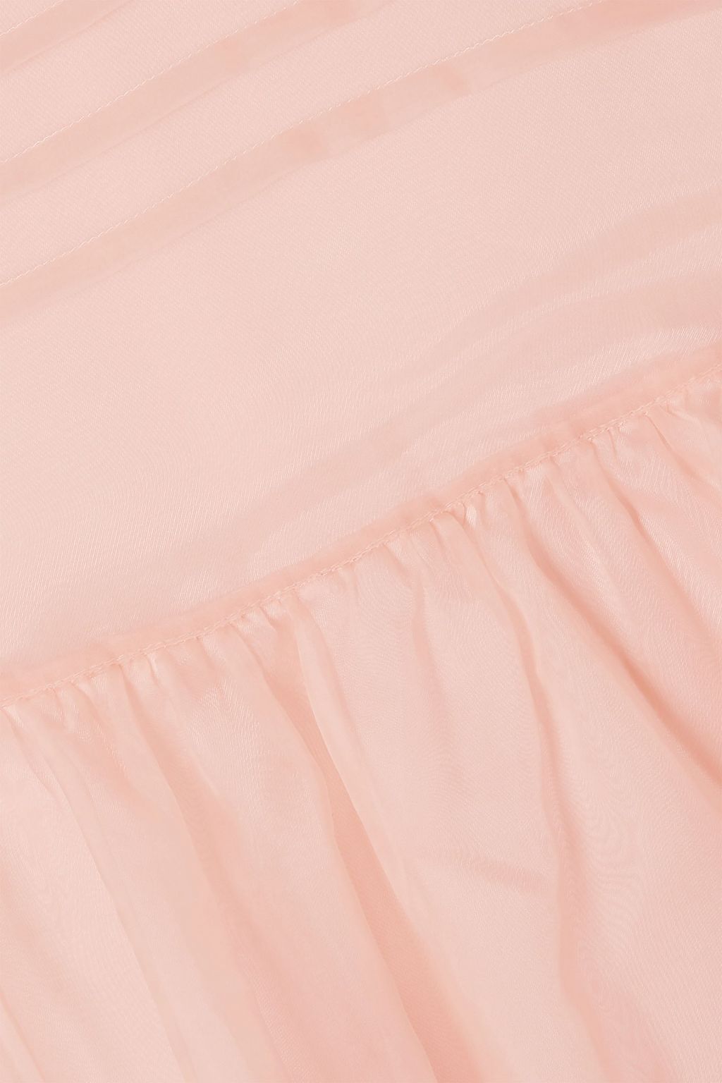 SIMONE ROCHA Pleated silk-organza midi dress