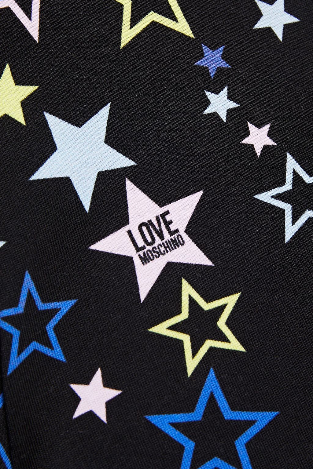 LOVE MOSCHINO Printed cotton-jersey T-shirt