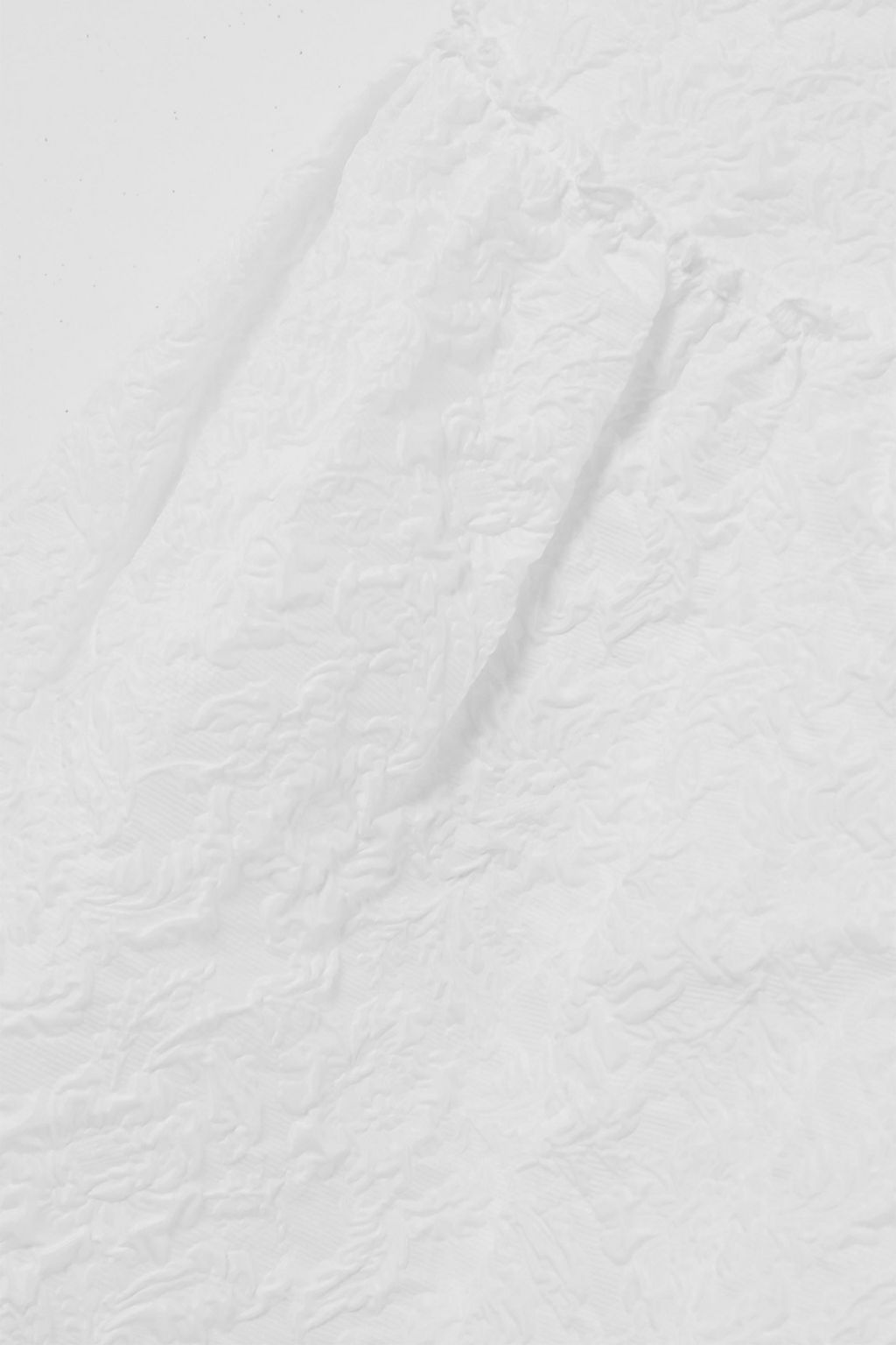 SIMONE ROCHA Cutout ruffled cloqué midi skirt