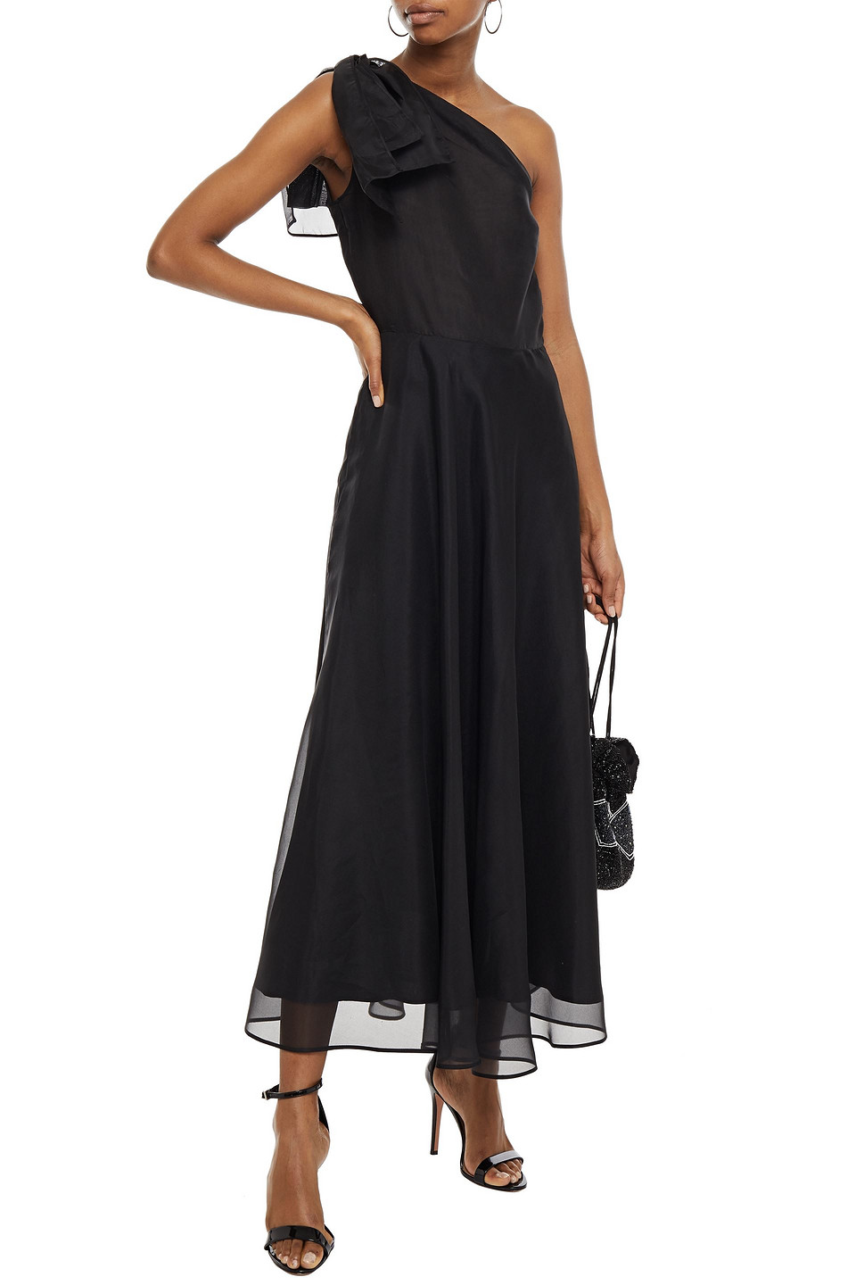 msgm one shoulder dress