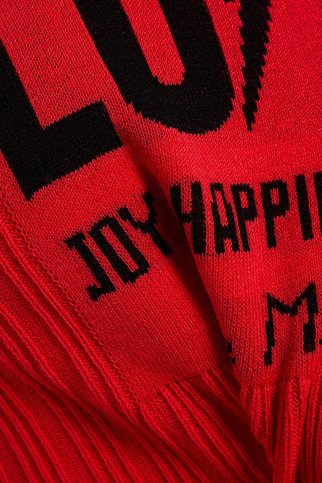 LOVE MOSCHINO Jacquard-knit sweater