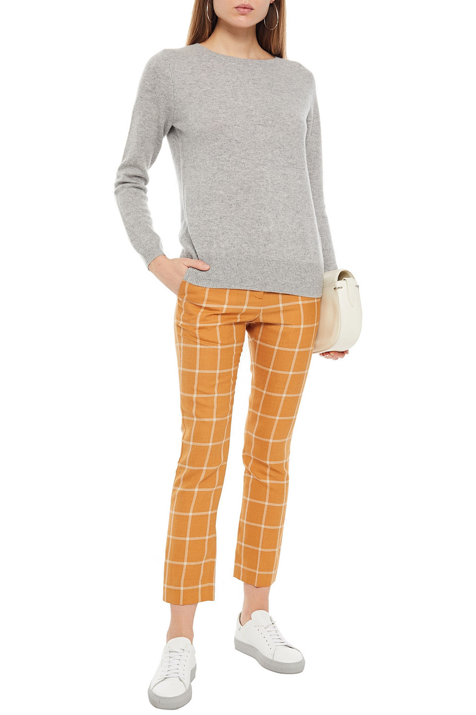 Charli Camomile Mélange Cashmere Jumper