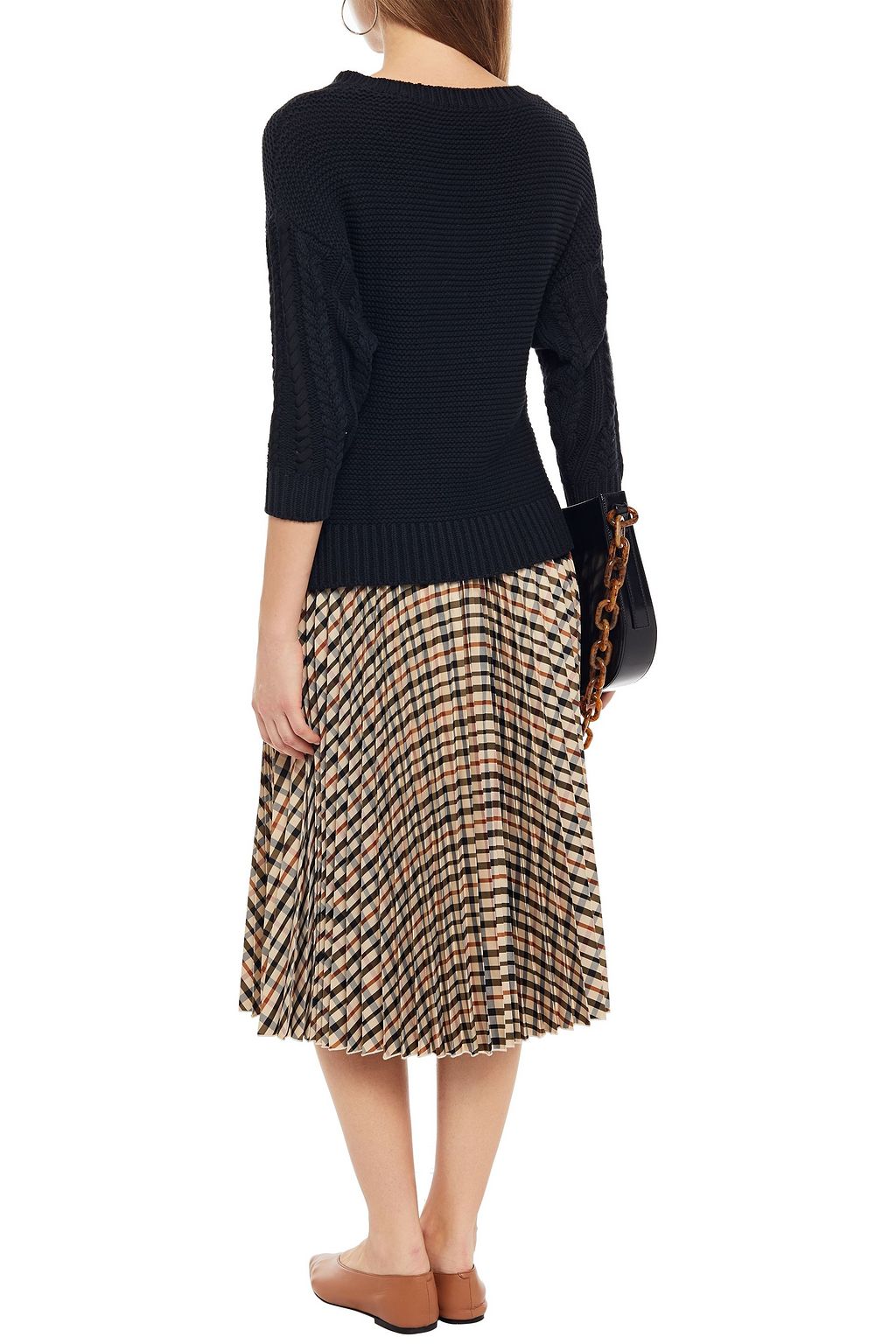 CHARLI Darcey whipstitched cotton sweater