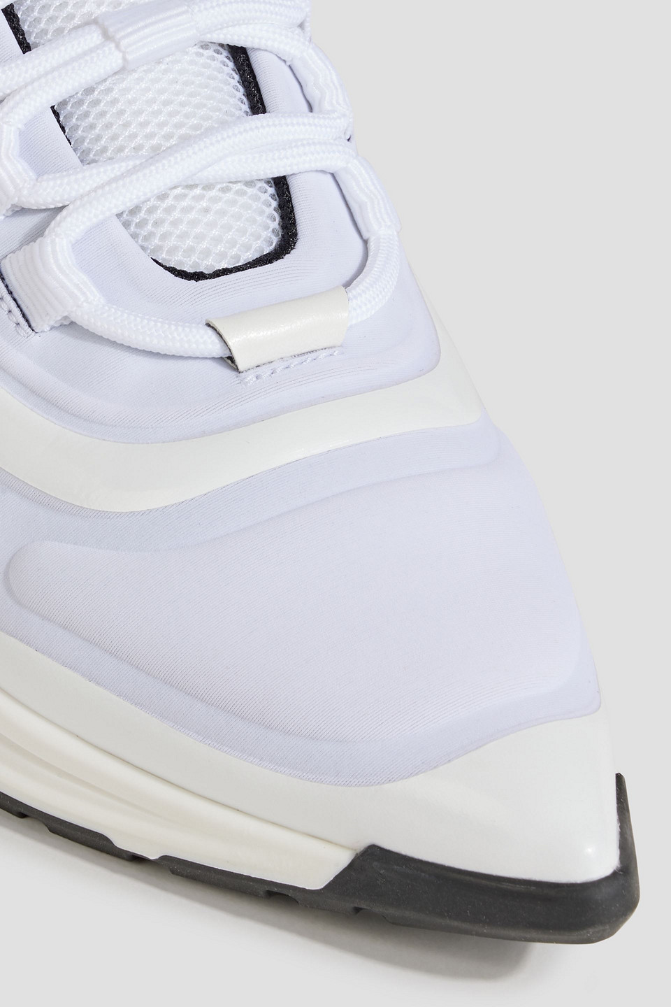 Shop Az Factory Neoprene And Mesh Sneakers In White