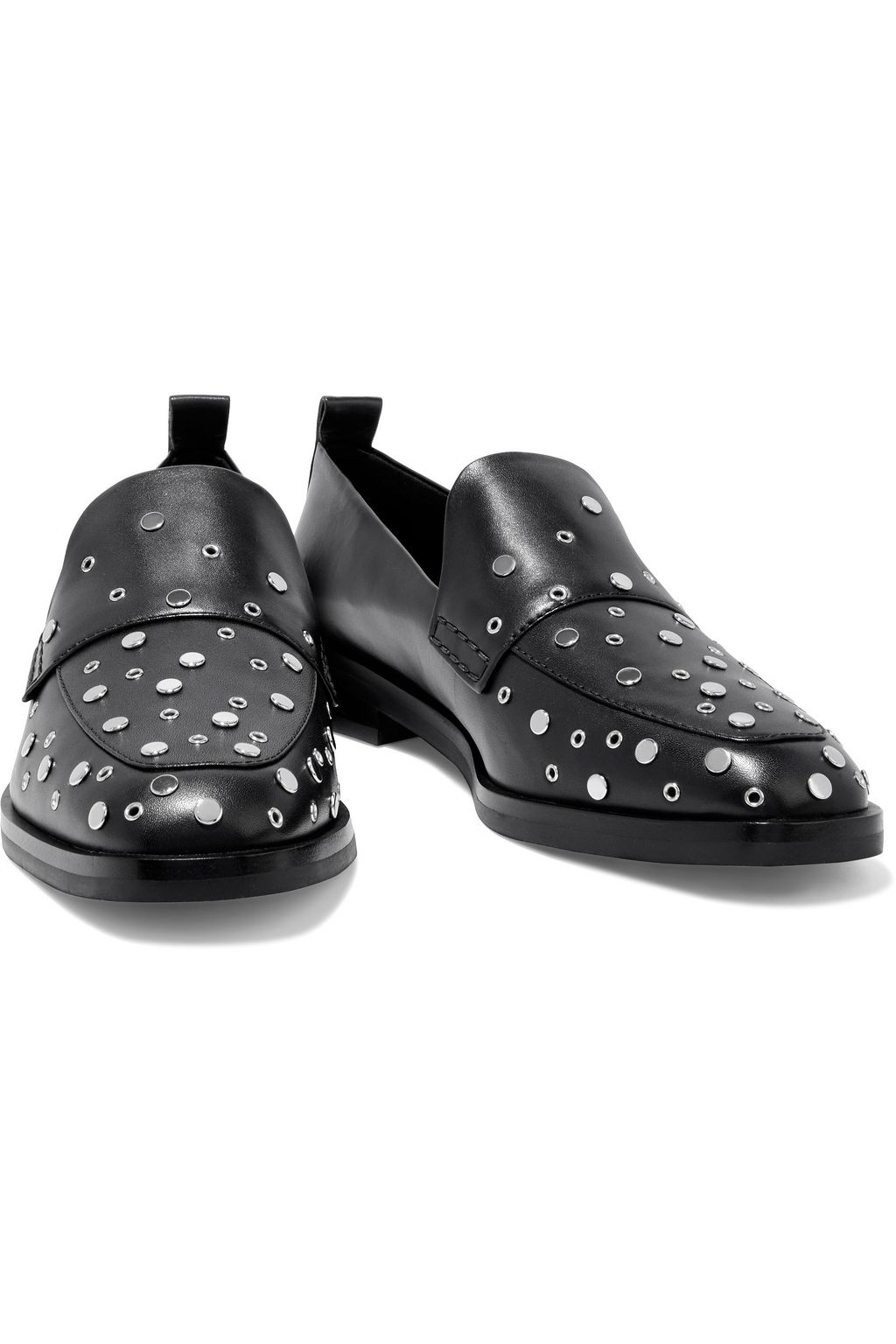 3.1 PHILLIP LIM Alexa embellished leather loafers