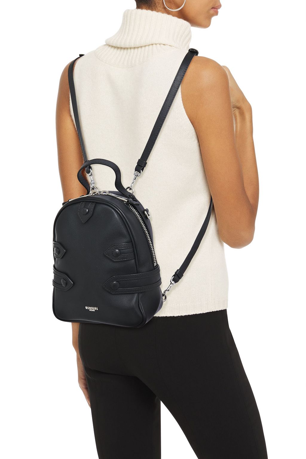 MOSCHINO Leather backpack