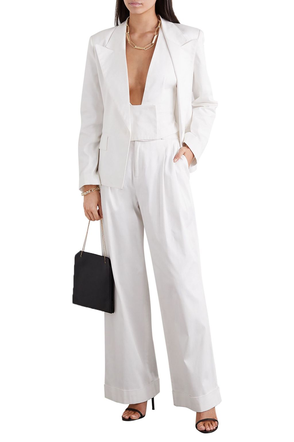 ÀCHEVAL PAMPA Gardel cotton-blend wide-leg pants