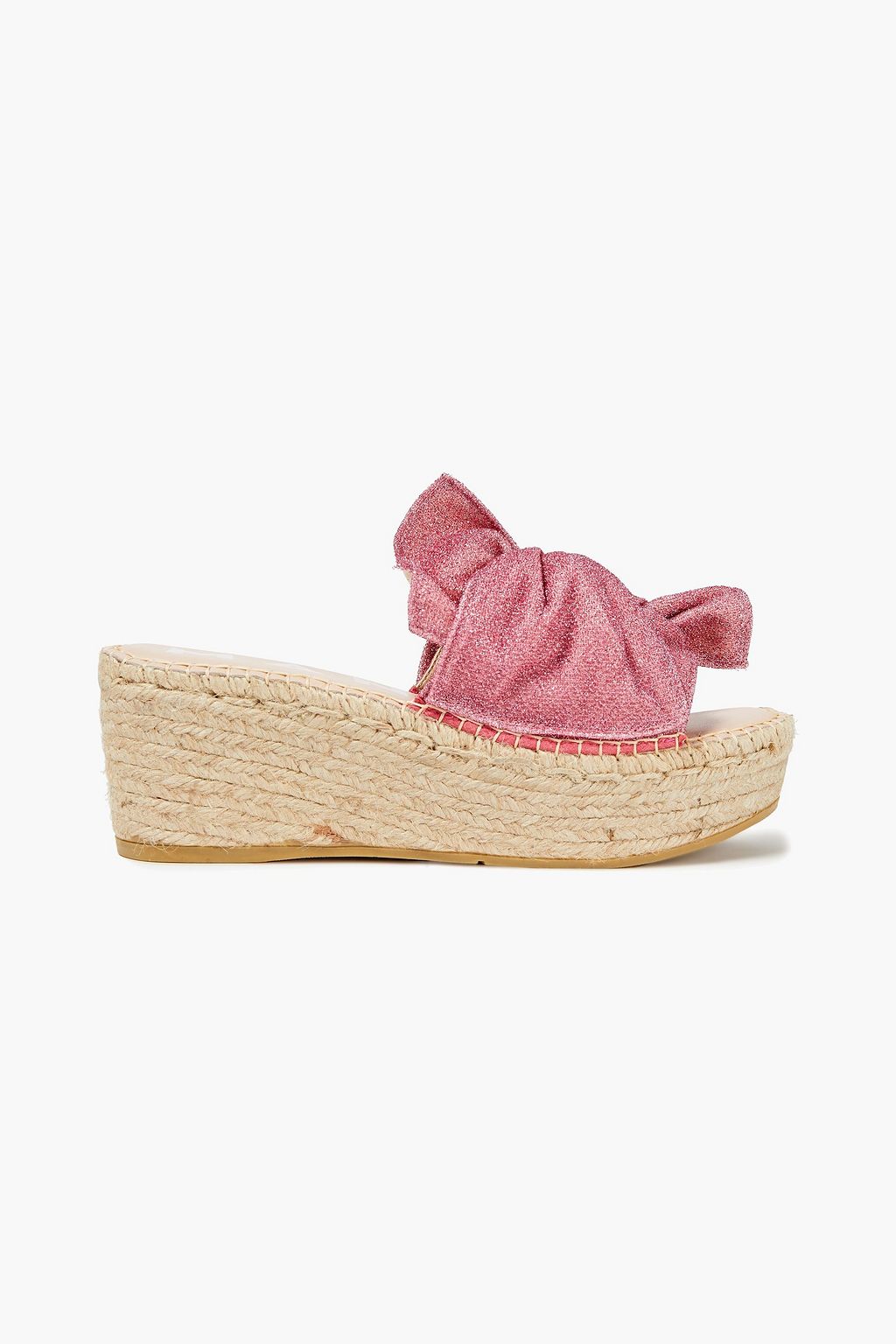 pink wedge sandals