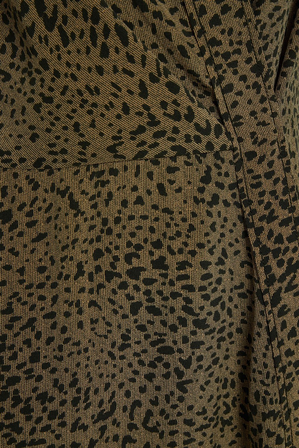 RAG & BONE Karen Midikleid aus Crêpe de Chine aus Seide mit Leopardenprint