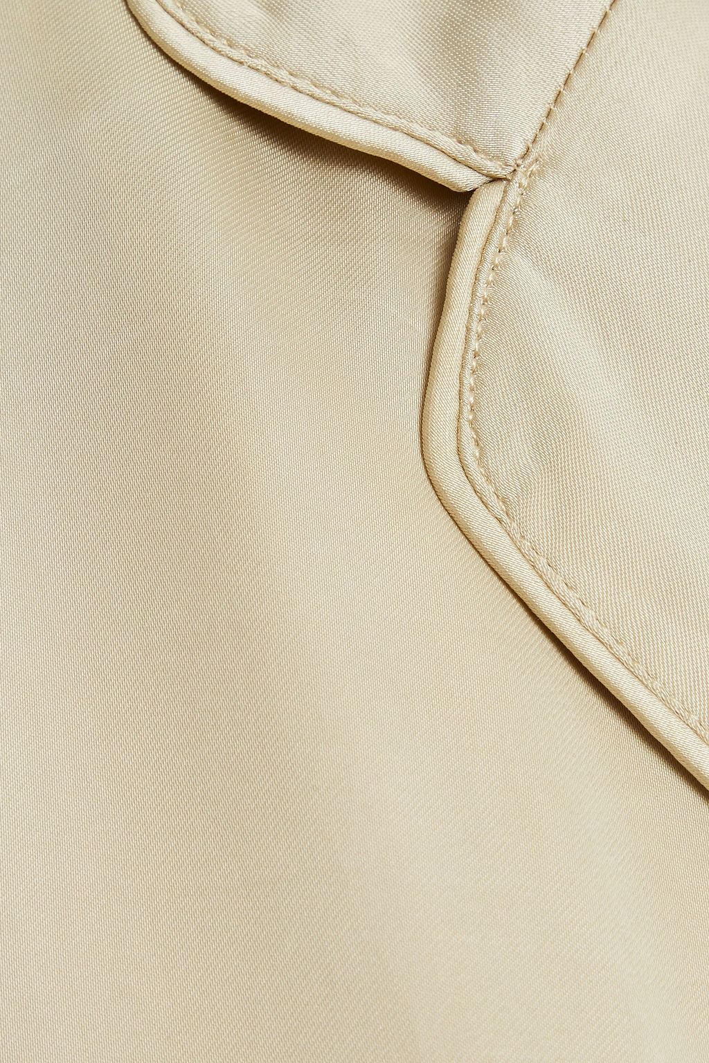 AMERICAN VINTAGE Cupro-satin shirt