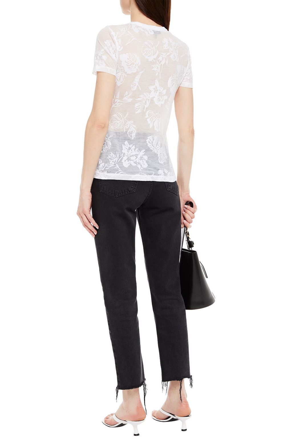 RAG & BONE Burnout jersey T-shirt