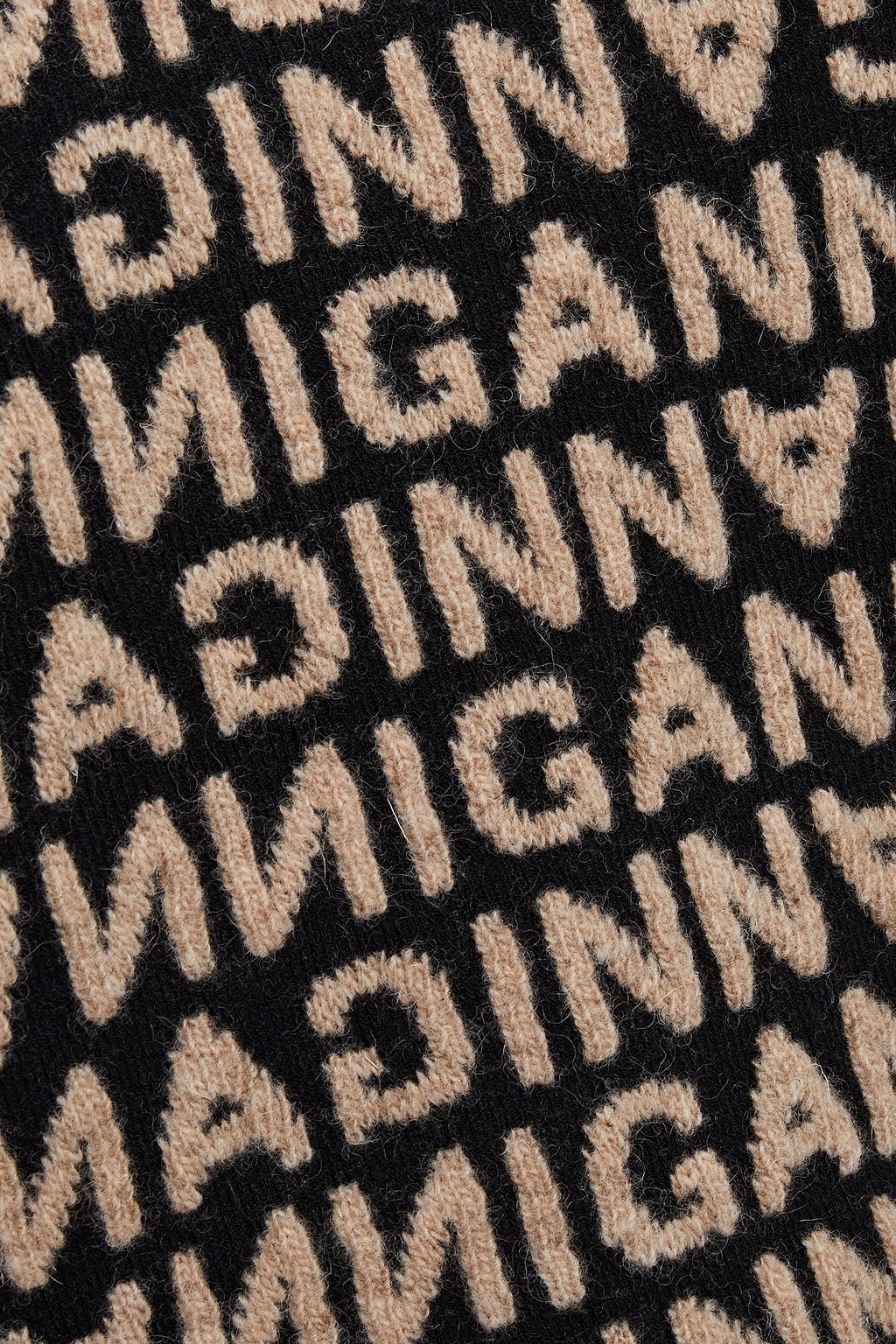 Ganni jacquard knit sweater Clearance