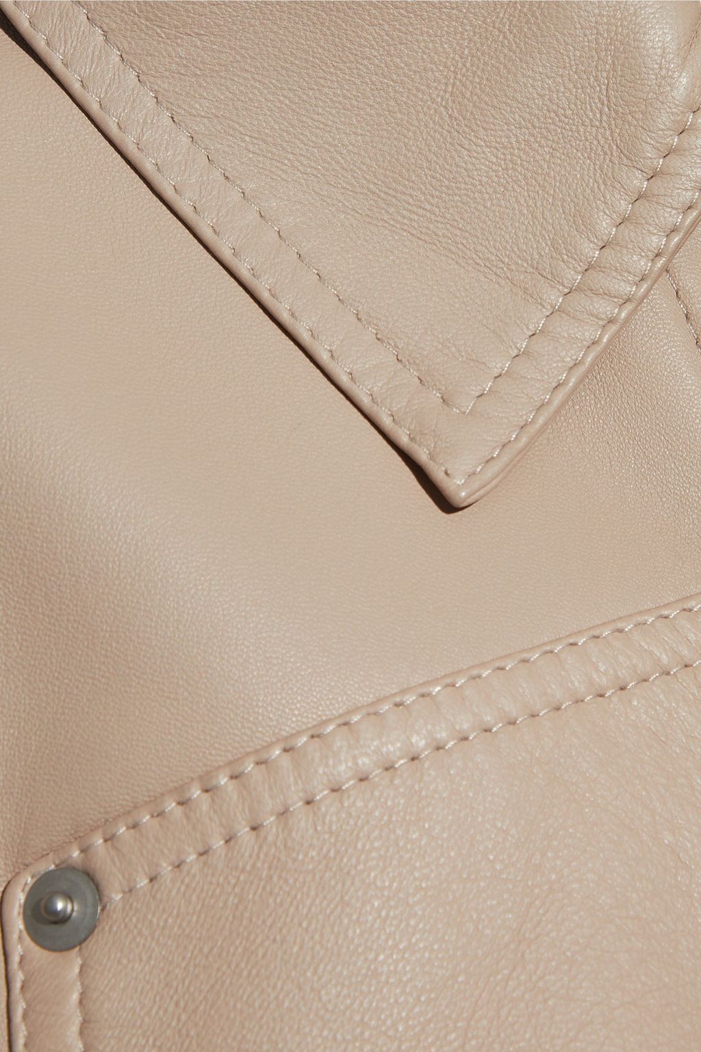 RICK OWENS Babel leather jacket