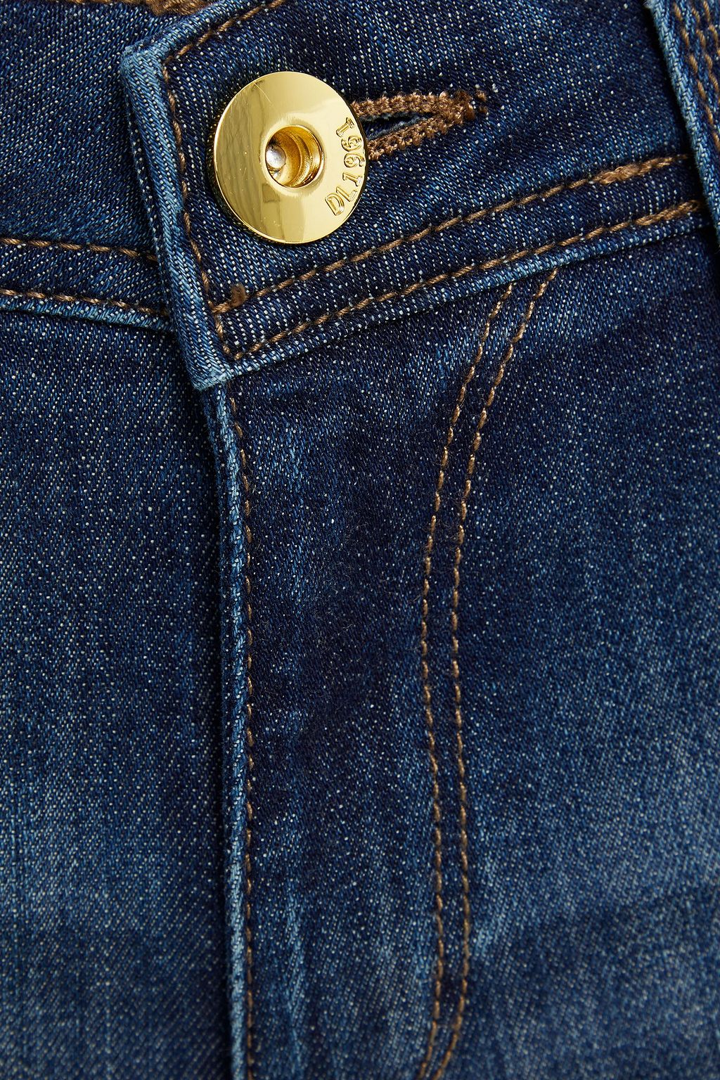 DL1961 Emma distressed low-rise skinny jeans