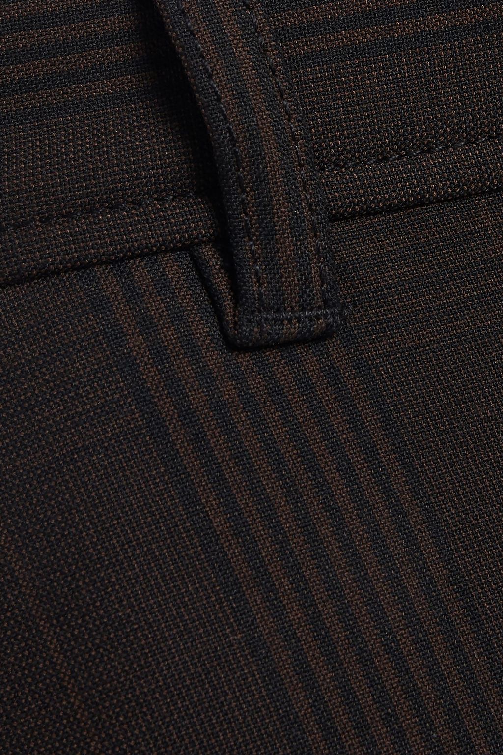 GANNI Prince of Wales checked woven straight-leg pants