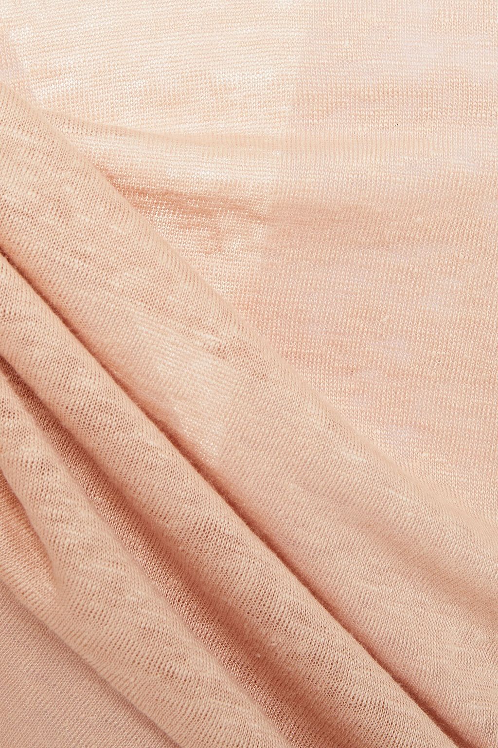 JOIE Evalina slub linen-jersey T-shirt