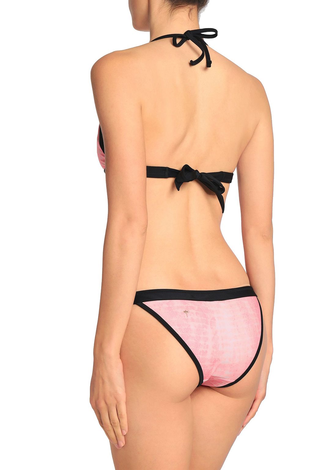 HEIDI KLEIN Snake-print low-rise bikini briefs
