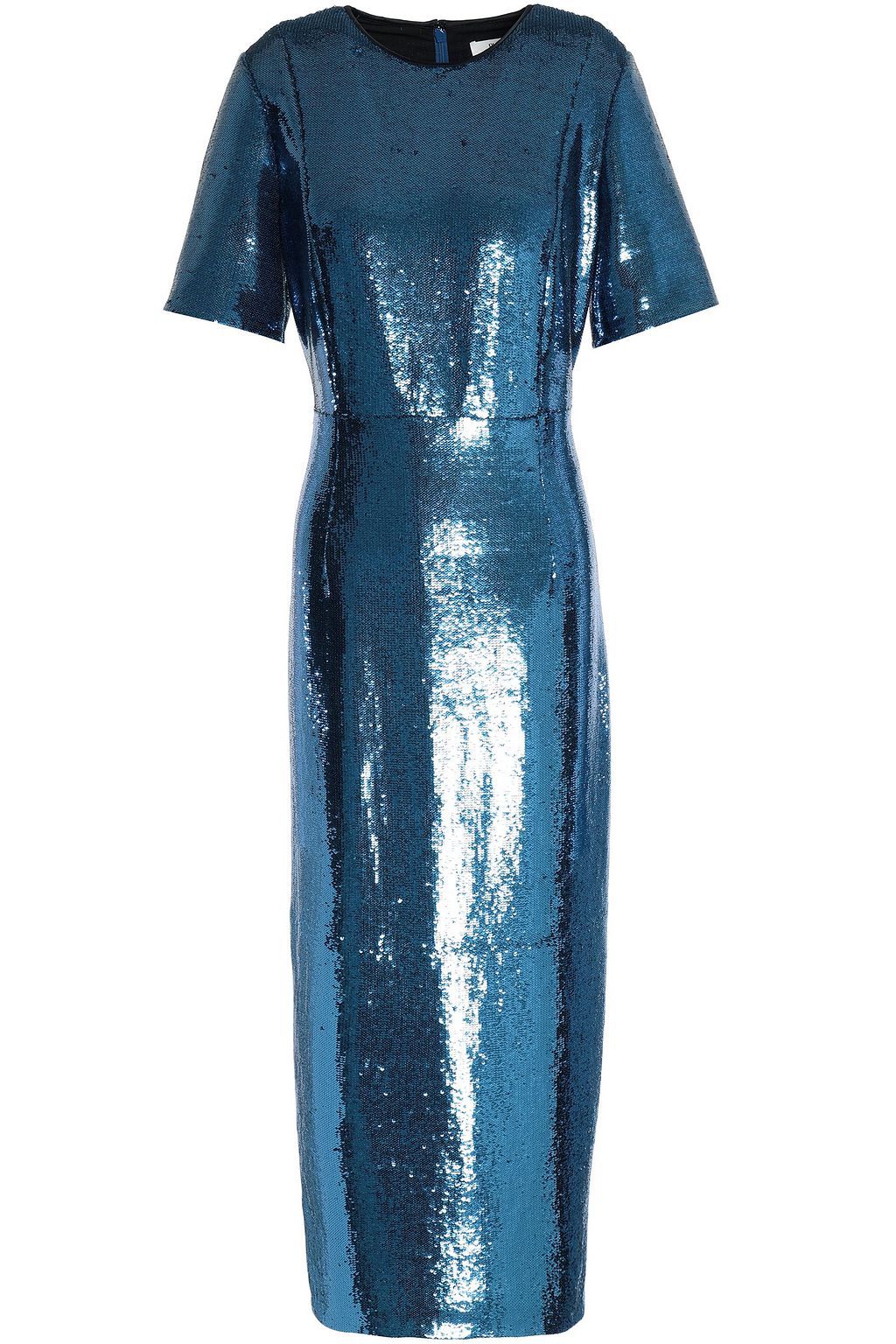 dvf sequin midi dress