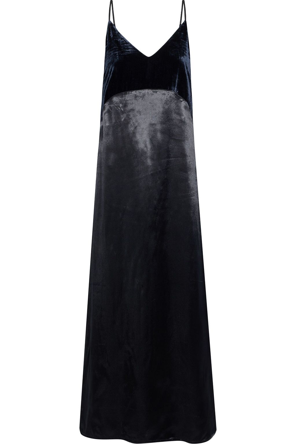 maje satin maxi dress Satin-look maxi dress