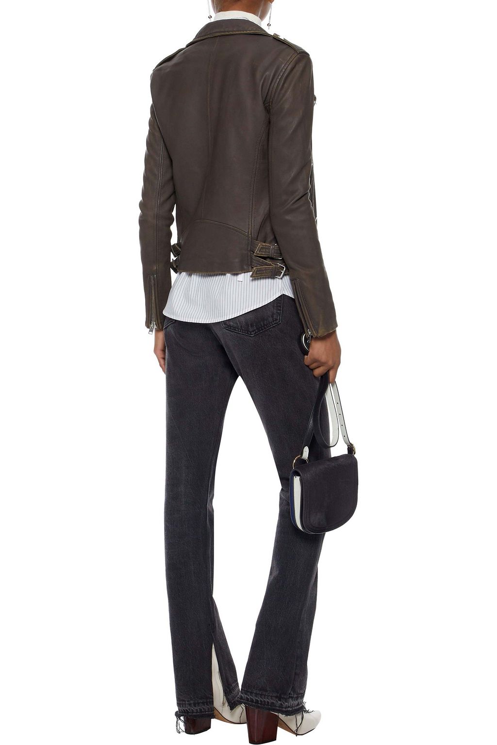 IRO Han leather biker jacket
