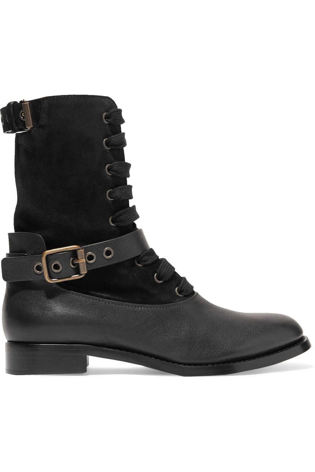 chloe combat boots