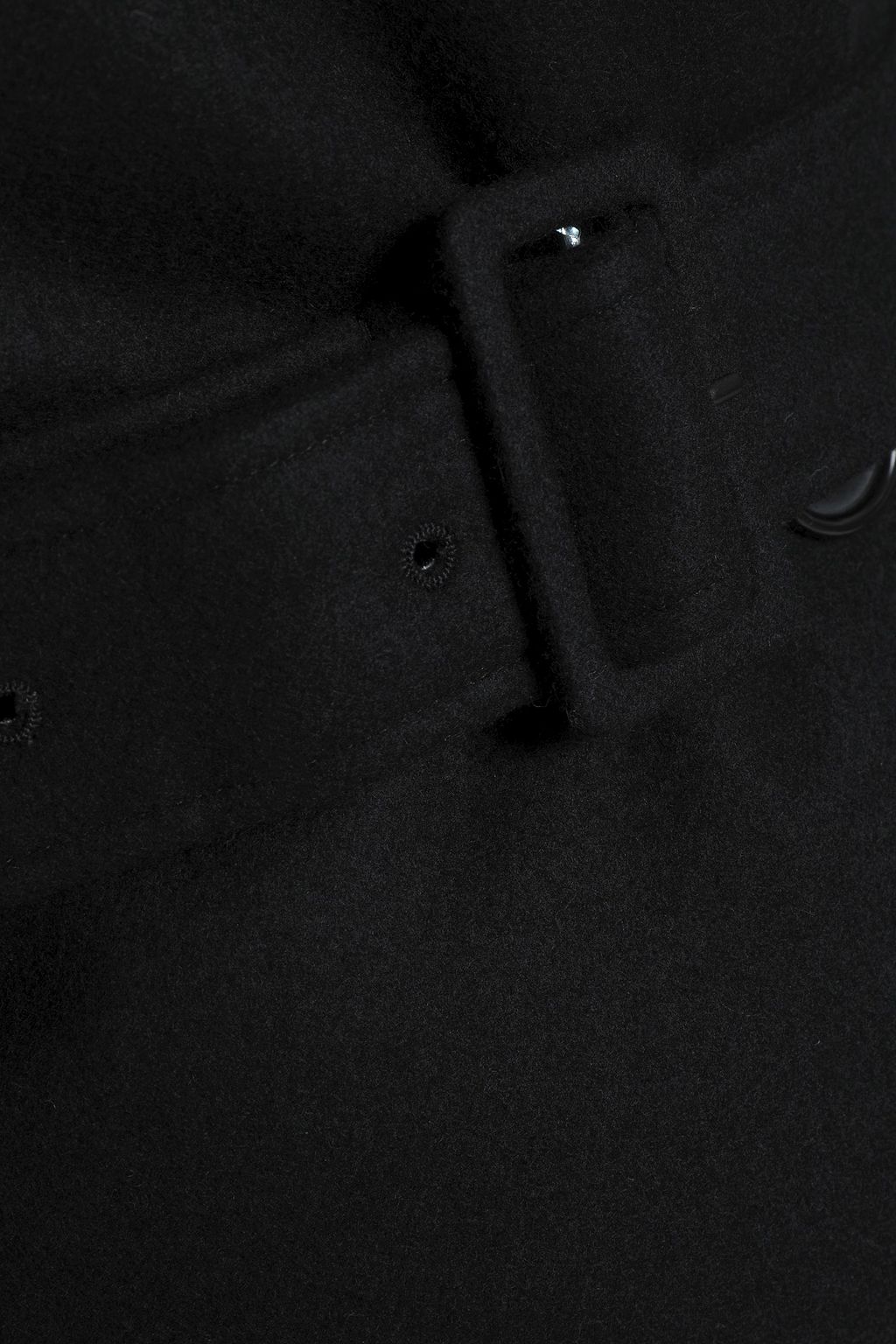 JIL SANDER Double-breasted wool-felt coat