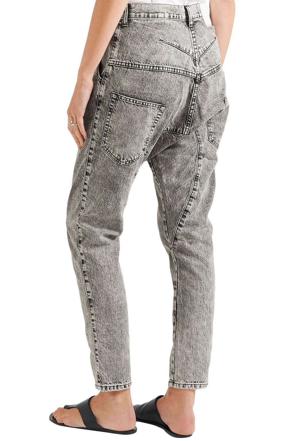 BASSIKE Lo Slung boyfriend jeans