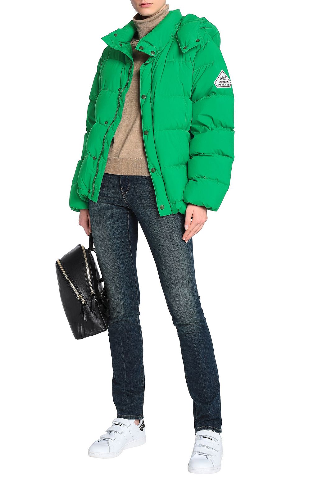 PYRENEX Quilted shell down hooded jacket