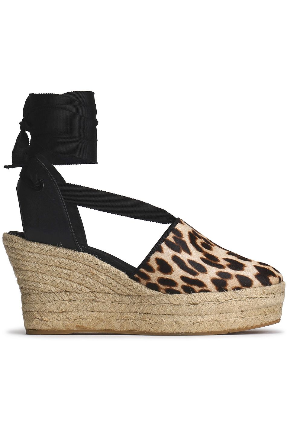 leopard wedge espadrilles