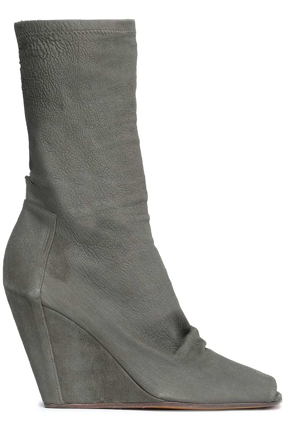 rick owens wedge ankle boots